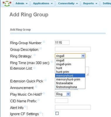 Add Ring Group